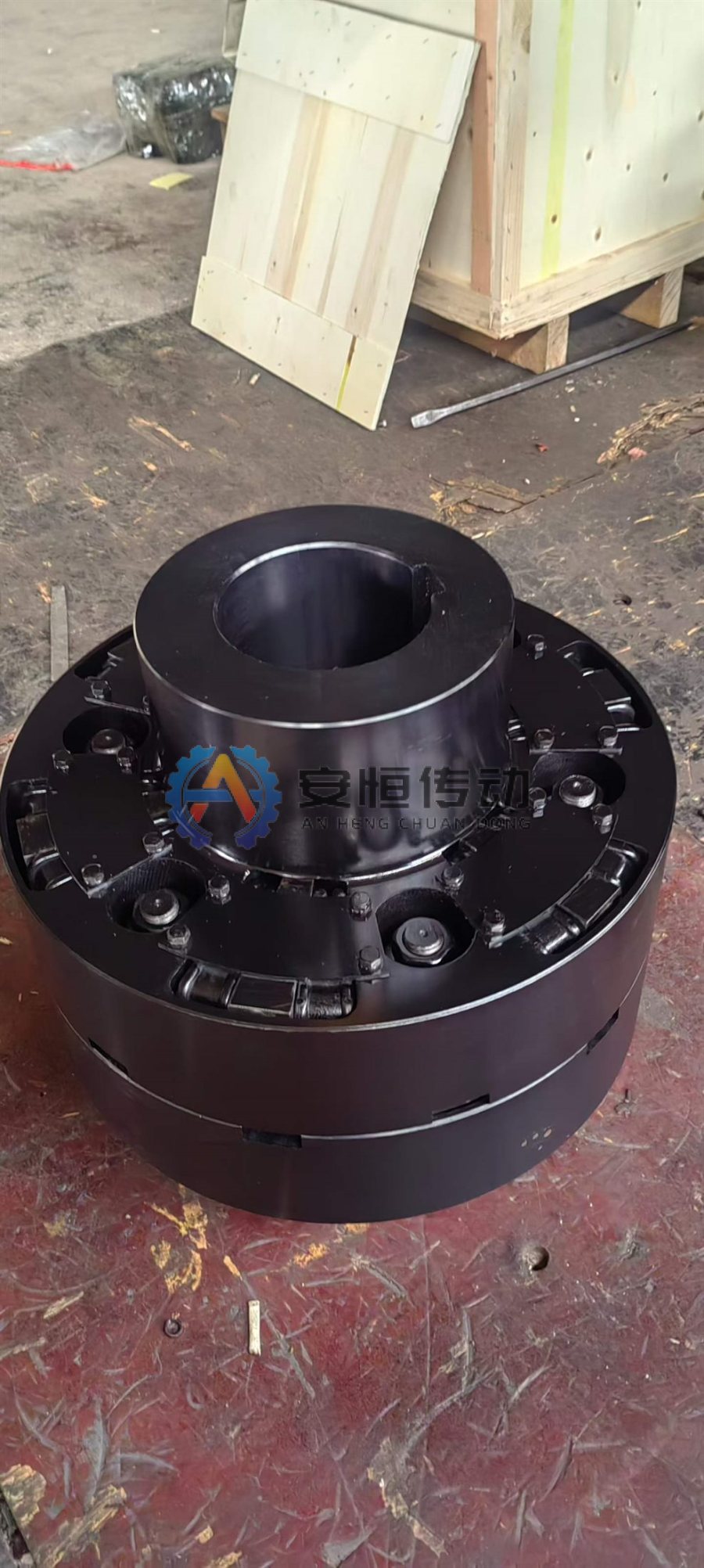 Slider Coupling for Small Pickling Rinse Pump drive in steel plant
