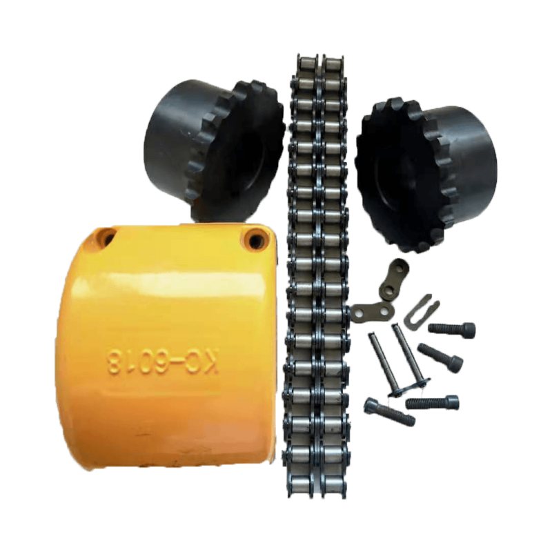 Heavy-duty Roller Chain Coupling for steel mills, cranes, mining and port equipment