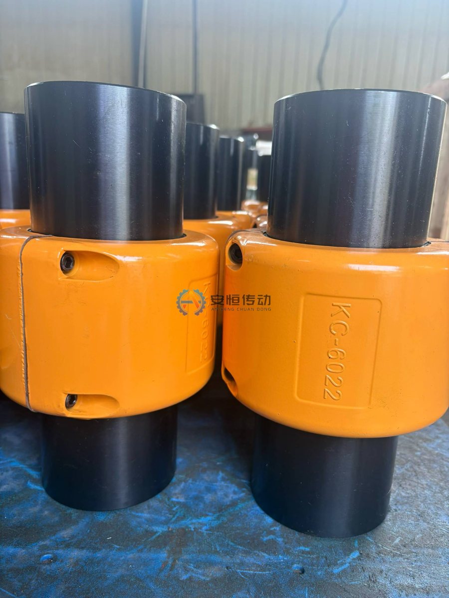 Roller Chain Coupling for Low Speed Chain Conveyor drive in steel plant